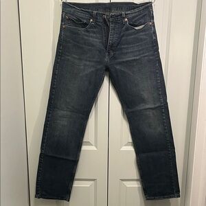Men's Levi 505 Blue Regular Fit /
Straight Leg Jeans (#7)
